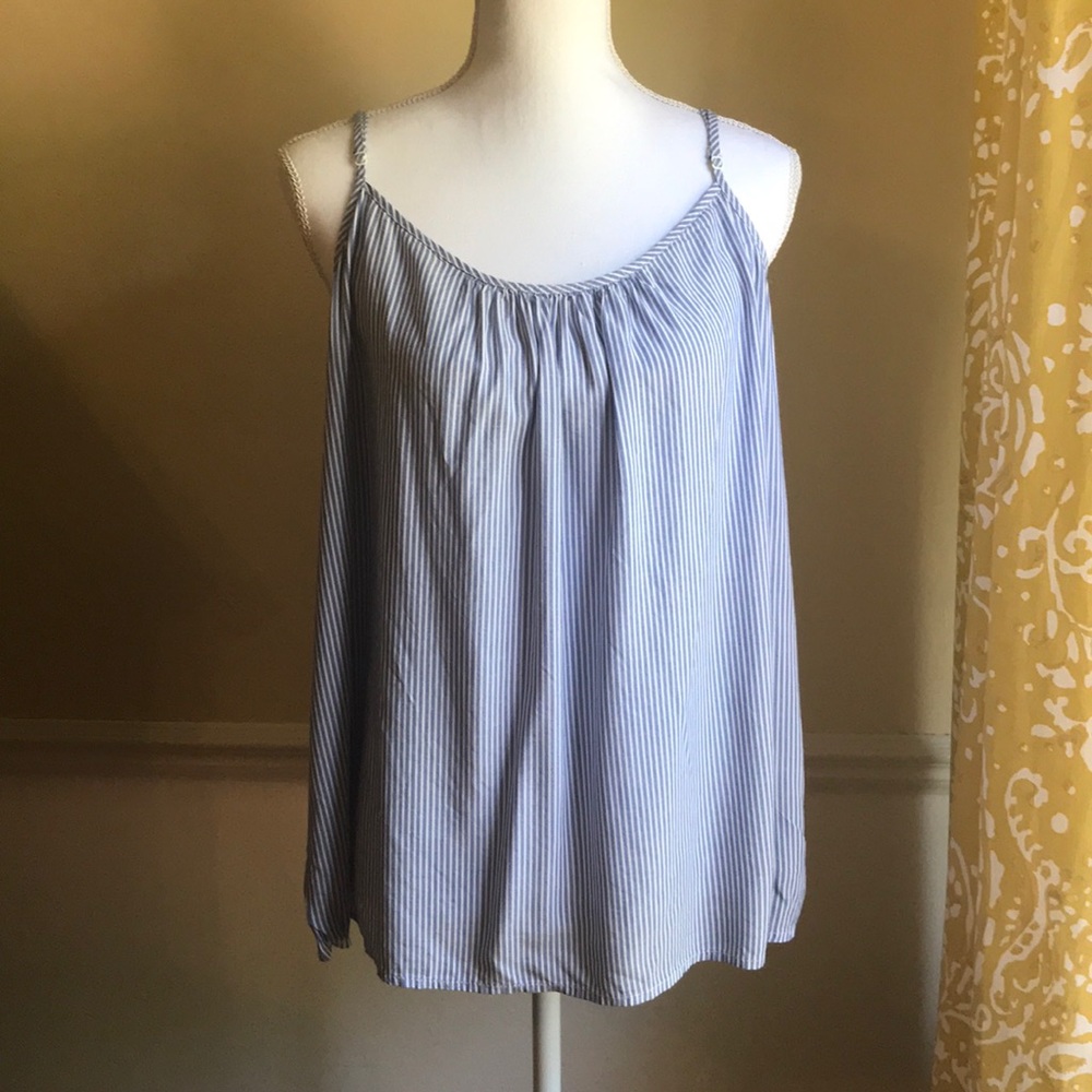 Merona striped tank